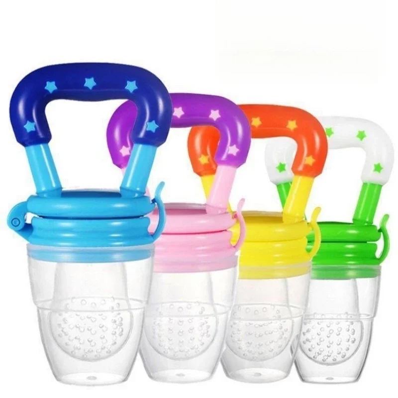 Baby Food Delivery - เด็กผลไม้และผักยางกัดอาหารสดอาหารเสริมของเล่นทารกผลไม้การงอกของฟันซิลิโคนกระเป๋าเด็กชุดอาหาร