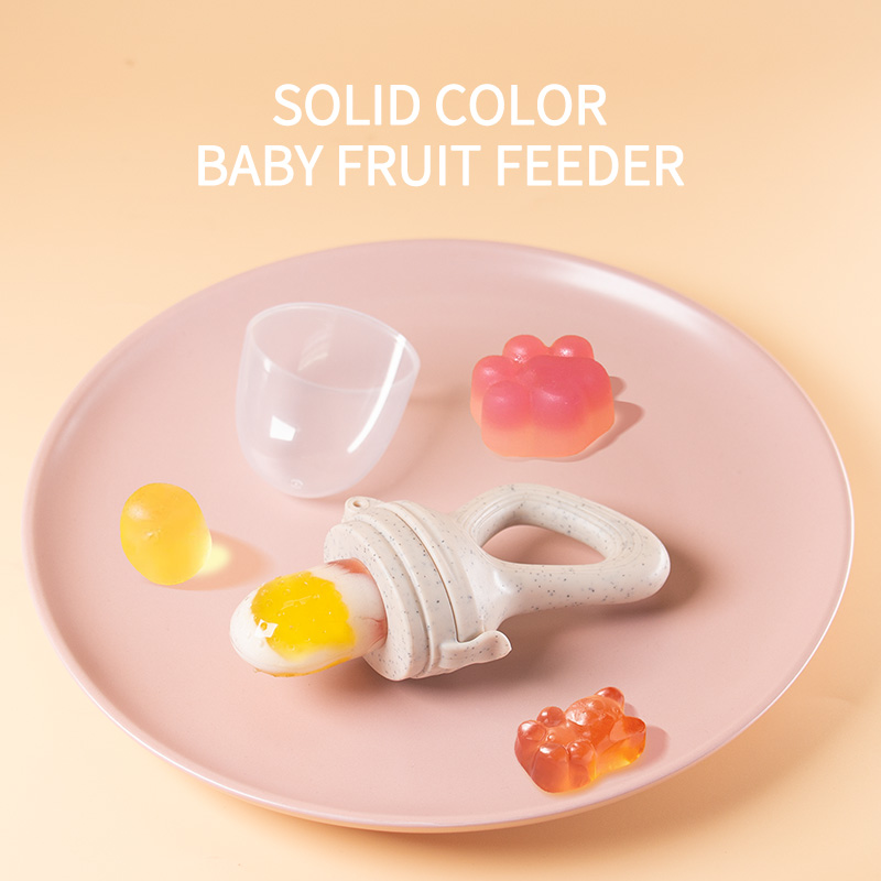 Baby Food Vegetables - เครื่องป้อนผลไม้สด1ชิ้นอาหารเสริมผักผลไม้สดพร้อมฝาครอบจุกนมหลอกเด็กทารกฝึกอาหารซิลิโคนไม่มี BPA