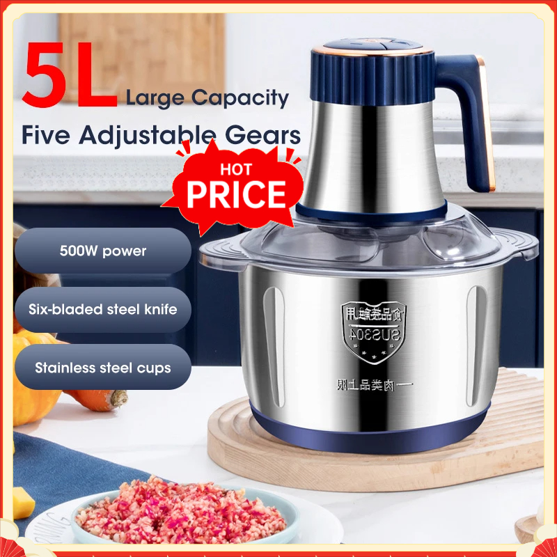 เครื่องบดเนื้อไฟฟ้า 5 ลิตร สแต - Baby Food Vegetables บทวิจารณ์และราคา