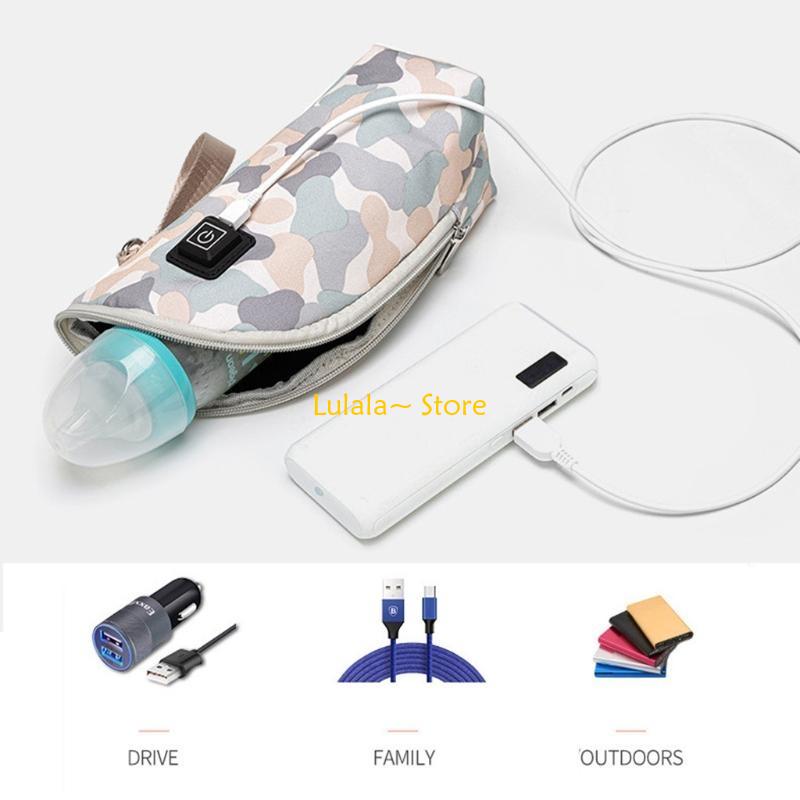 Y4QA แบบพกพา USB เครื่องอุ่นขว - Baby Food For Travelling บทวิจารณ์และราคา