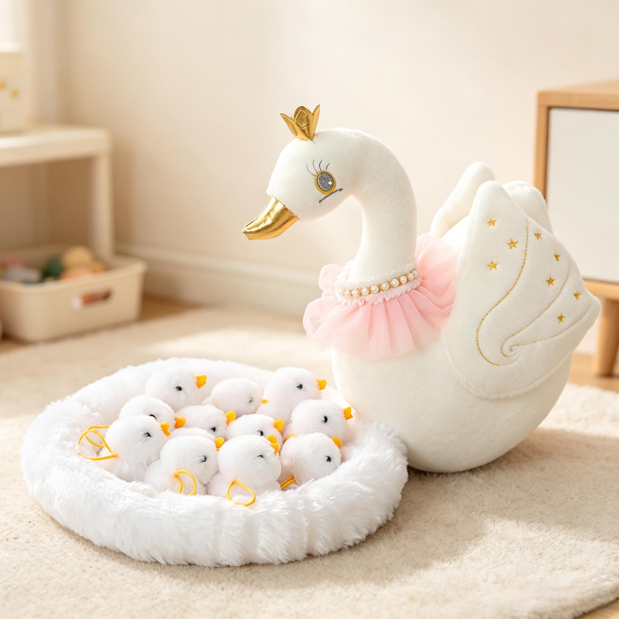 ตุ๊กตาครอบครัวหงส์จำลองสุดน่าร - Baby Food Nestum บทวิจารณ์และราคา