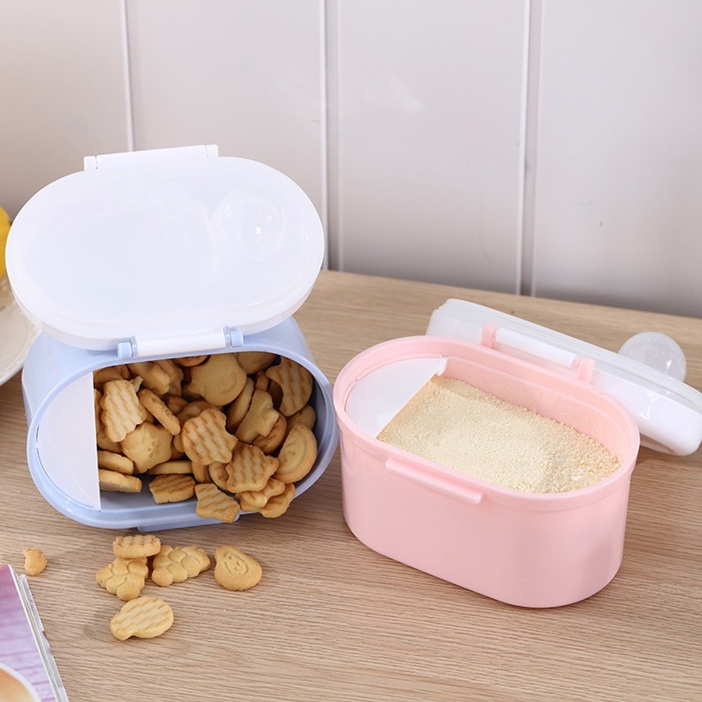 กล่องใส่นมผงสำหรับเด็ก กล่องเก - Baby Food Delivery บทวิจารณ์และราคา