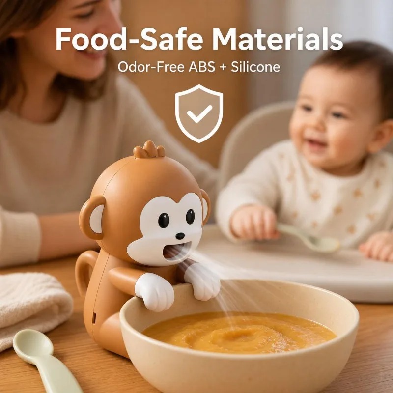 พัดลมระบายความร้อนรูปทรงลิงแบบ - Baby Food For Travelling บทวิจารณ์และราคา
