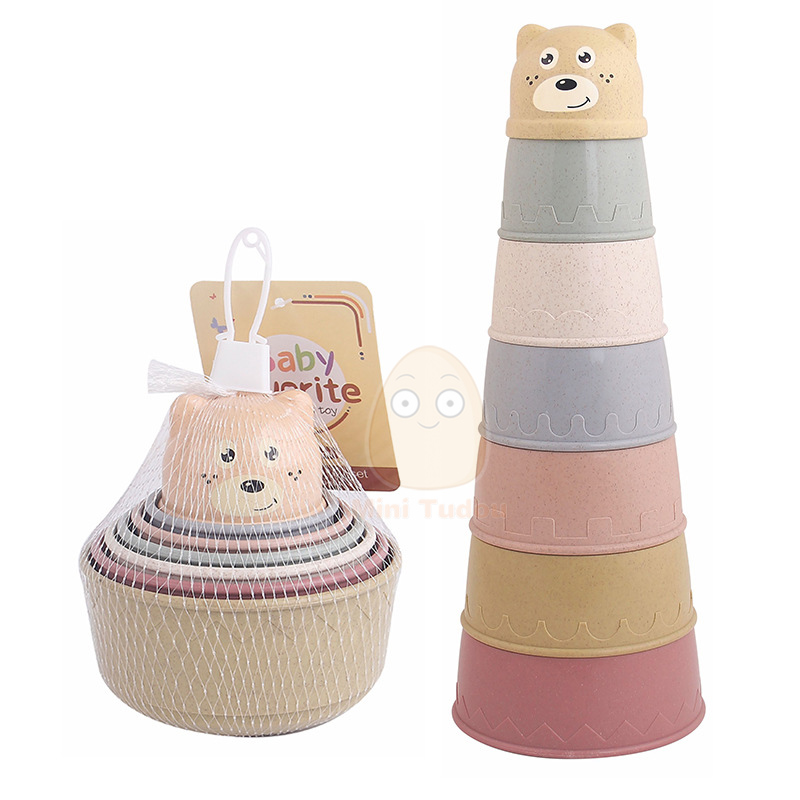 ของเล่นเด็กซ้อนถ้วยการ์ตูนการศ - Baby Food Nestum บทวิจารณ์และราคา