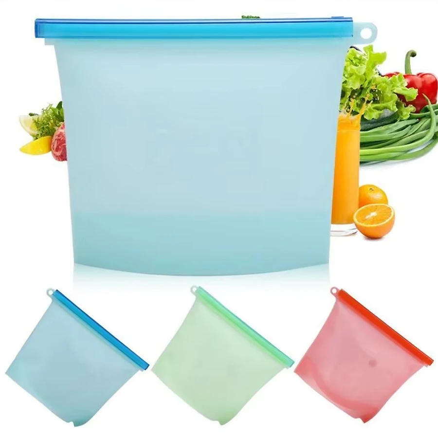 ถุงเก็บอาหารซิลิโคนเกรดอาหารขน - Food Pouch Reusable บทวิจารณ์และราคา