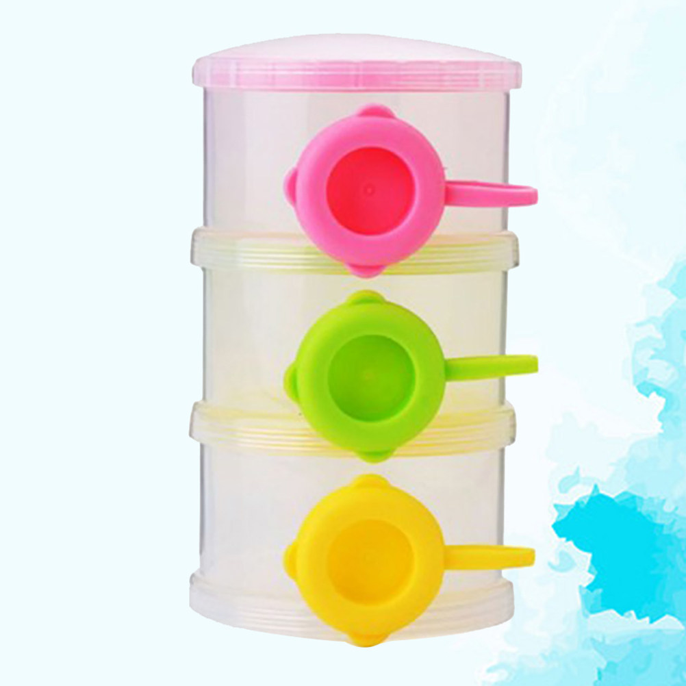 กล่องแบ่งนมผงแบบพกพา 3 ชั้น สำ - Baby Food For Travelling บทวิจารณ์และราคา