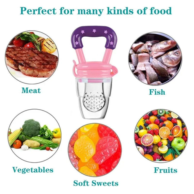 เด็กผลไม้และผักยางกัดอาหารสดอา - Baby Food Delivery บทวิจารณ์และราคา