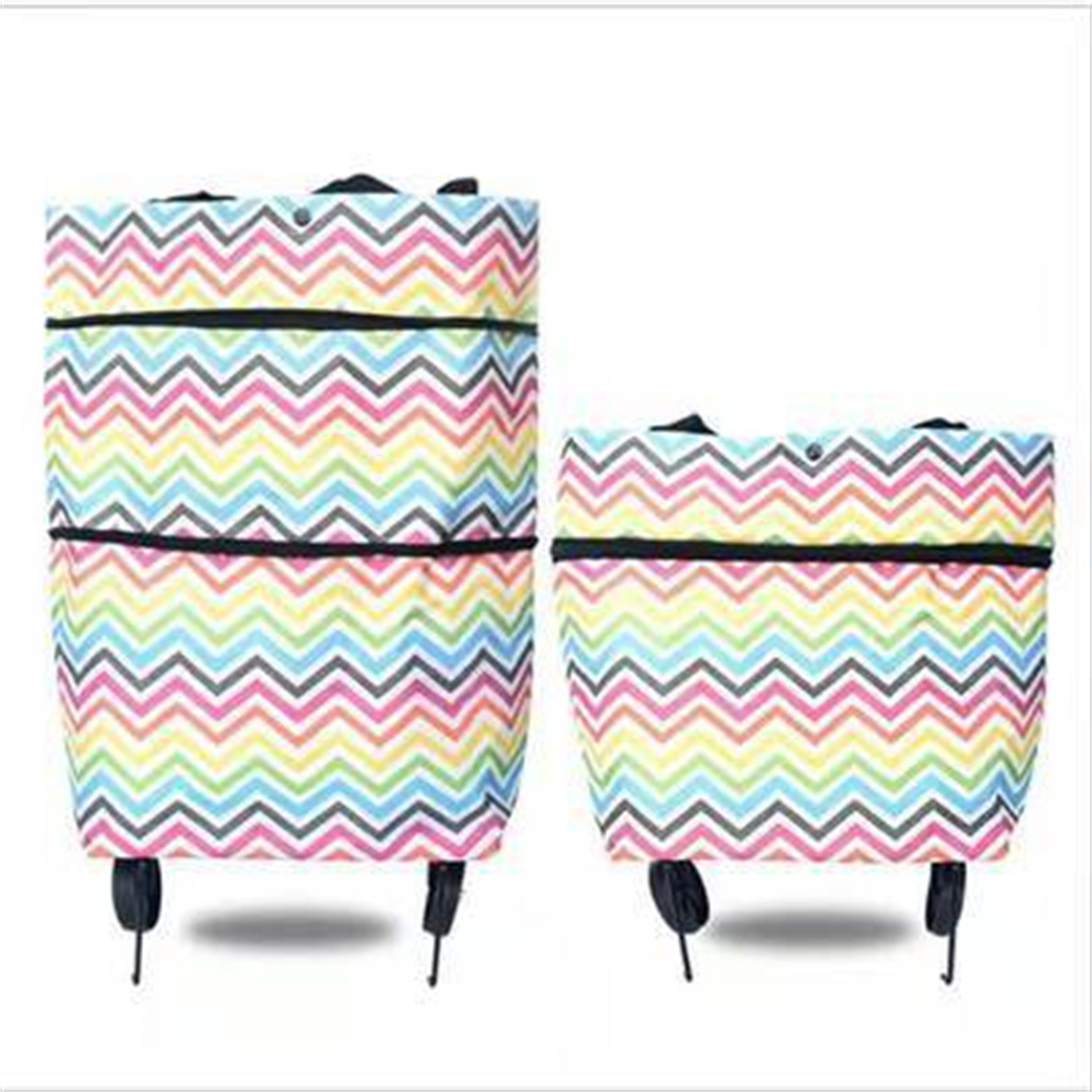 พับช้อปปิ้งรถเข็นกระเป๋าReusab - Food Pouch Reusable บทวิจารณ์และราคา