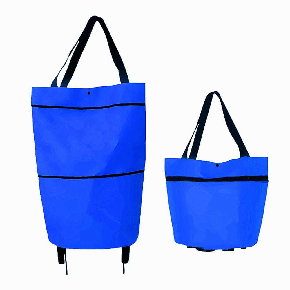 พับช้อปปิ้งรถเข็นกระเป๋าReusab - Food Pouch Reusable บทวิจารณ์และราคา