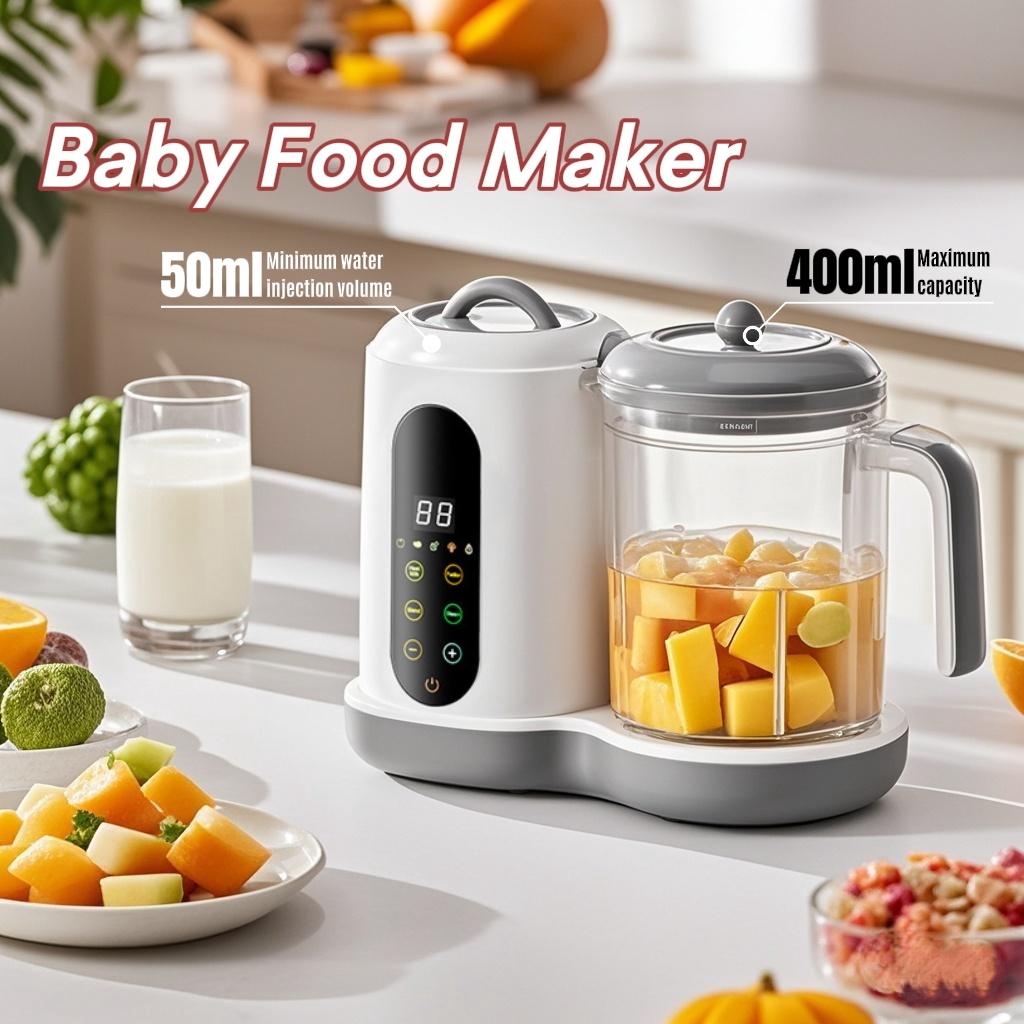 เครื่องทําอาหารเด็กมัลติฟังก์ช - Baby Food Hand Blender บทวิจารณ์และราคา