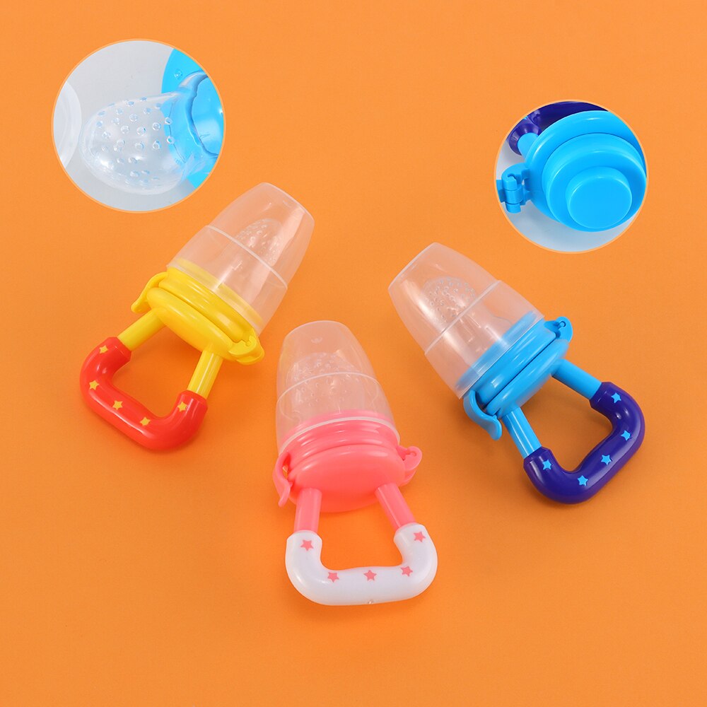 3ชิ้นซิลิโคนกัดสำหรับเด็กผลไม้ - Baby Food Vegetables บทวิจารณ์และราคา