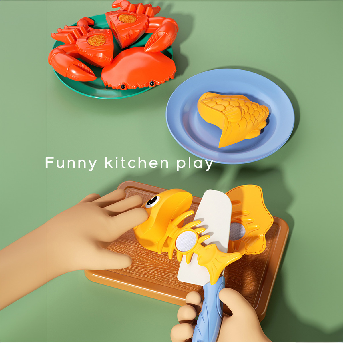 ชุดของเล่นอาหารของเล่นในครัวสำ - Baby Food Delivery บทวิจารณ์และราคา