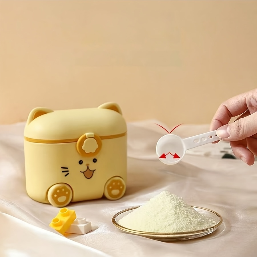 ภาชนะใส่นมผงรูปแมวน่ารักพร้อมช - Baby Food Plan บทวิจารณ์และราคา