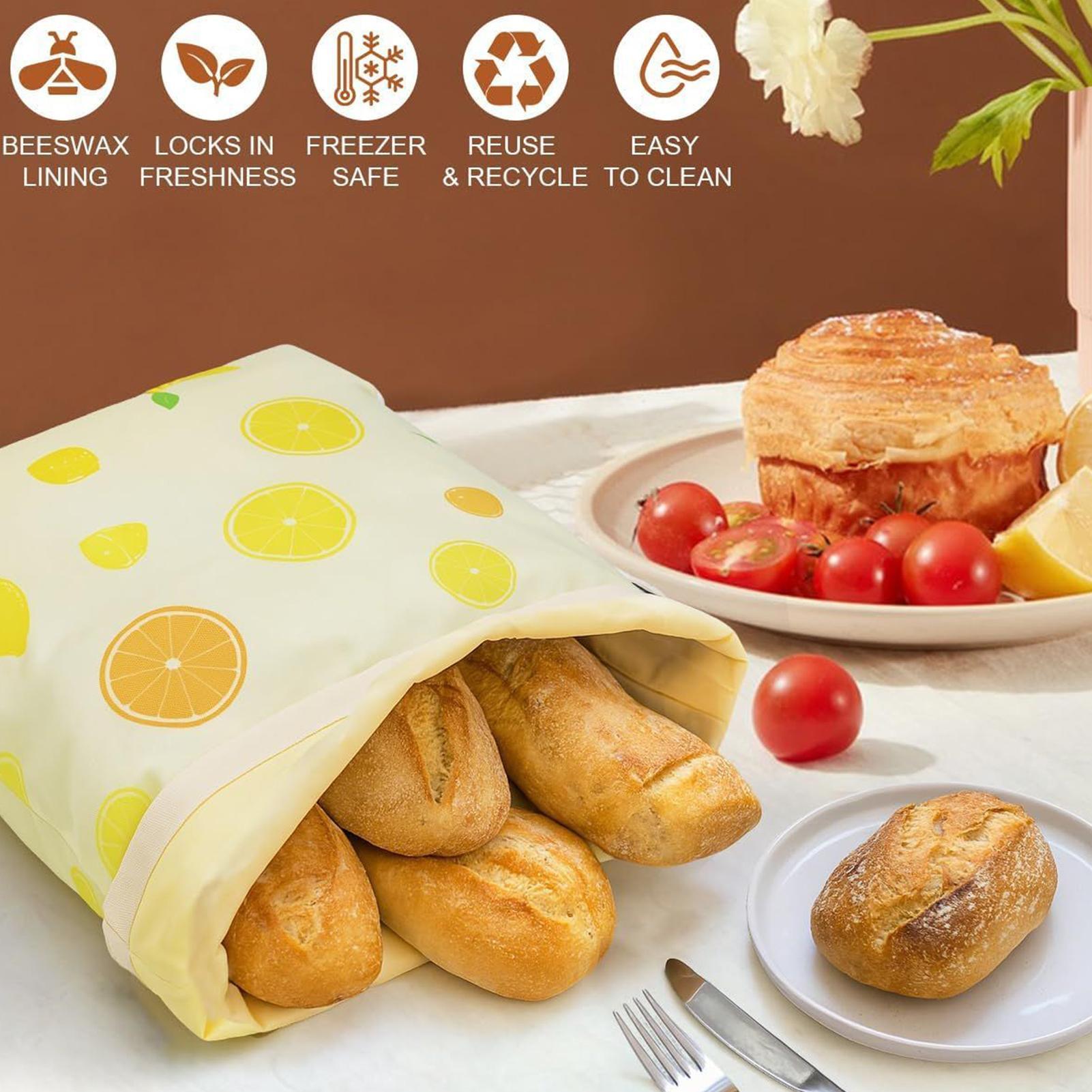 ถุงขนมปังนำมาใช้ใหม่ ถุงเก็บอา - Food Pouch Reusable บทวิจารณ์และราคา