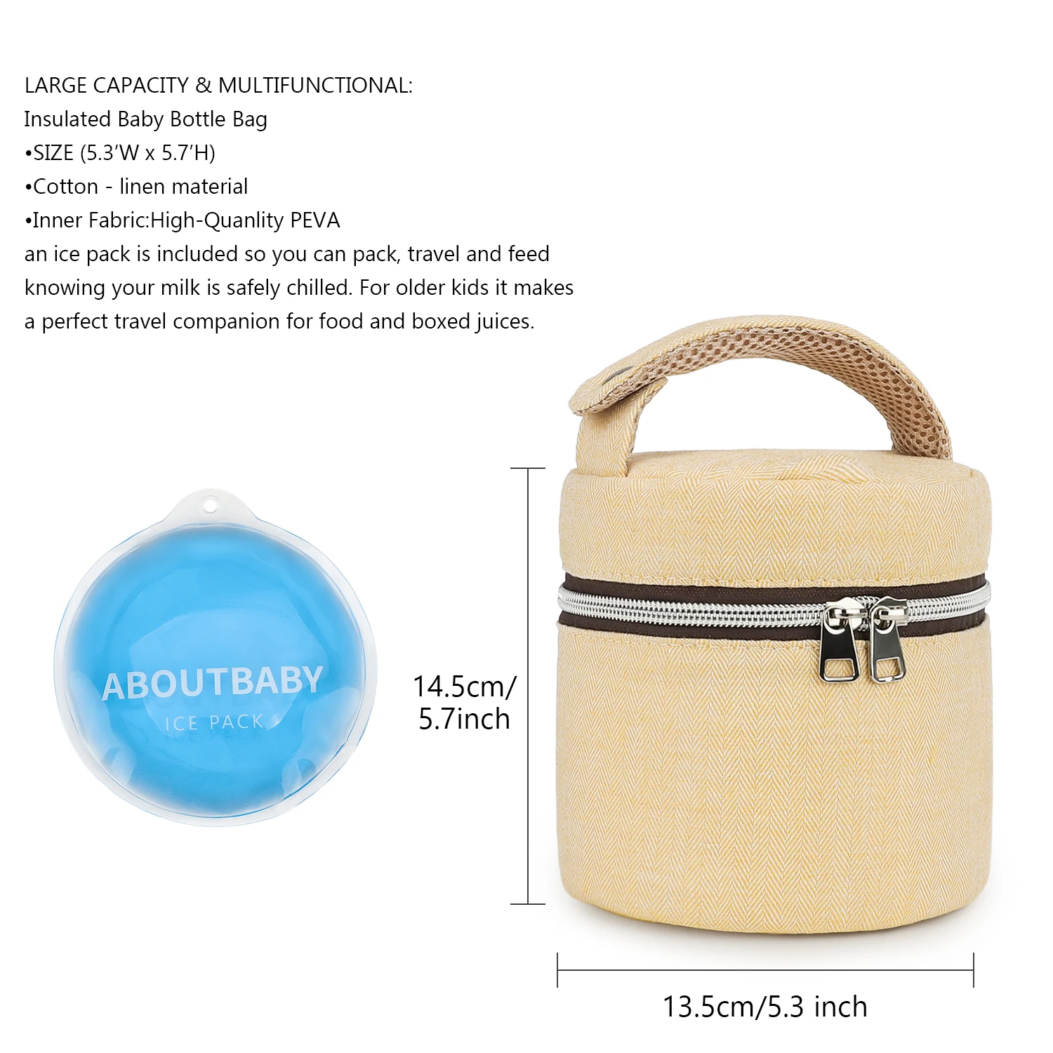 กระเป๋าใส่ขวดนมกันน้ำ รักษาอุณ - Baby Food For Travelling บทวิจารณ์และราคา