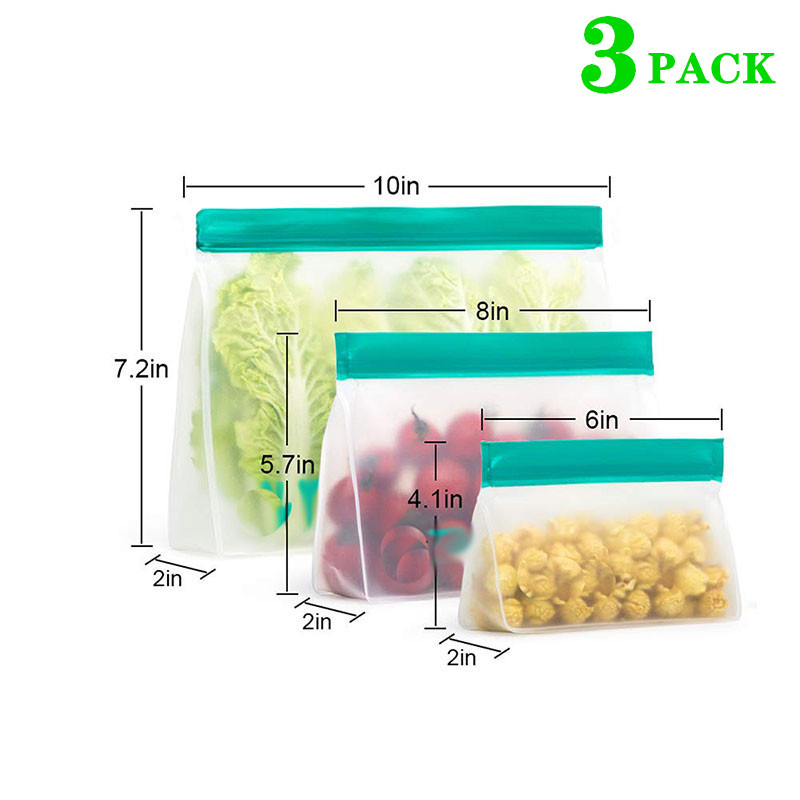 ถุงซิปล็อคสำหรับใส่แซนวิชแบบตั - Food Pouch Reusable บทวิจารณ์และราคา
