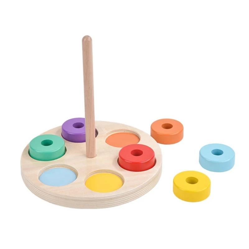 เด็กสายรุ้งซ้อนของเล่น Montess - Baby Food Nestum บทวิจารณ์และราคา