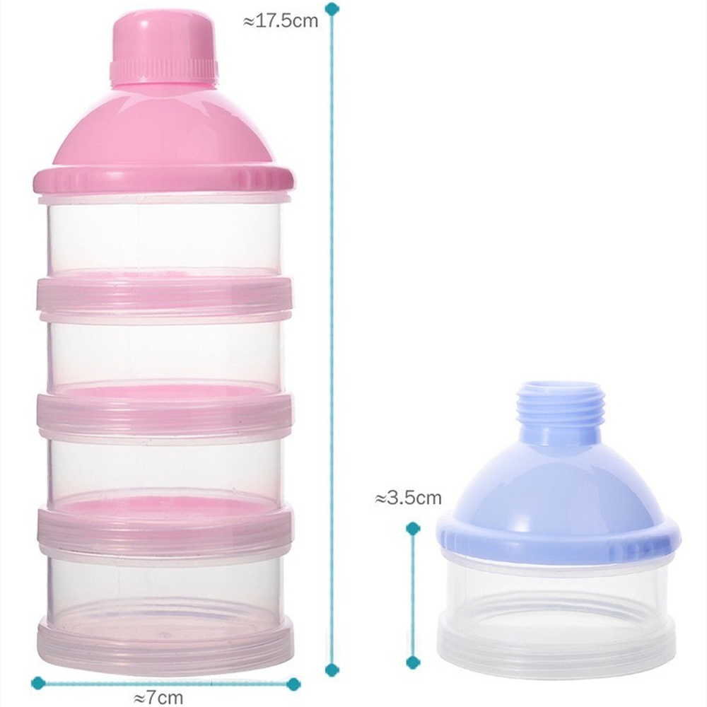 กล่องแบ่งนมผงแบบพกพา กล่องเก็บ - Baby Food Delivery บทวิจารณ์และราคา